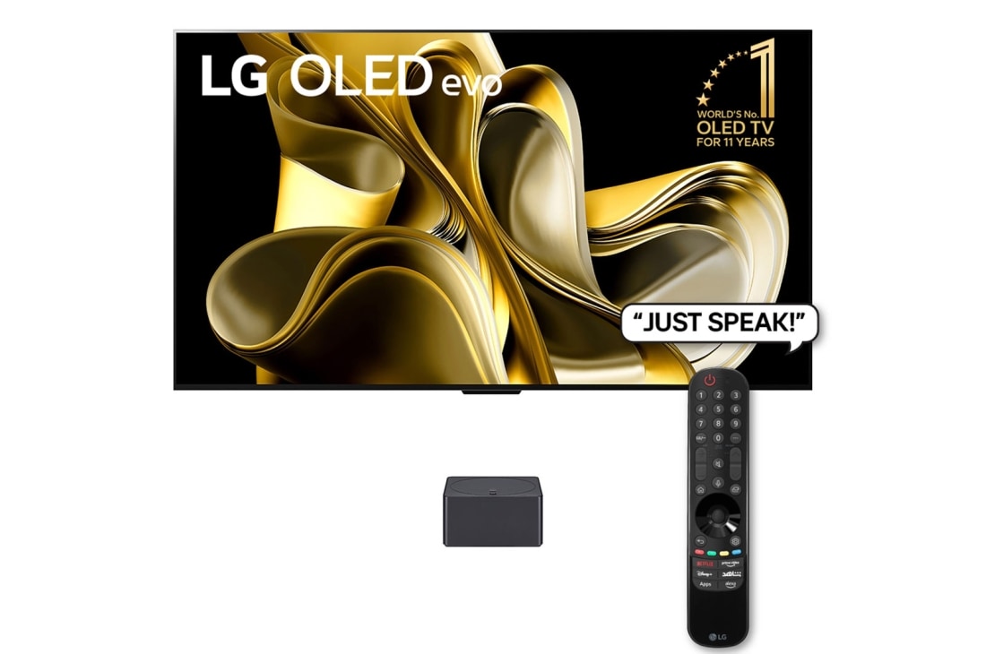 LG 77 inch LG OLED evo M3 4K Smart TV with Wireless 4K connectivity, webOS 23, HDR, Magic remote, OLED77M36LA
